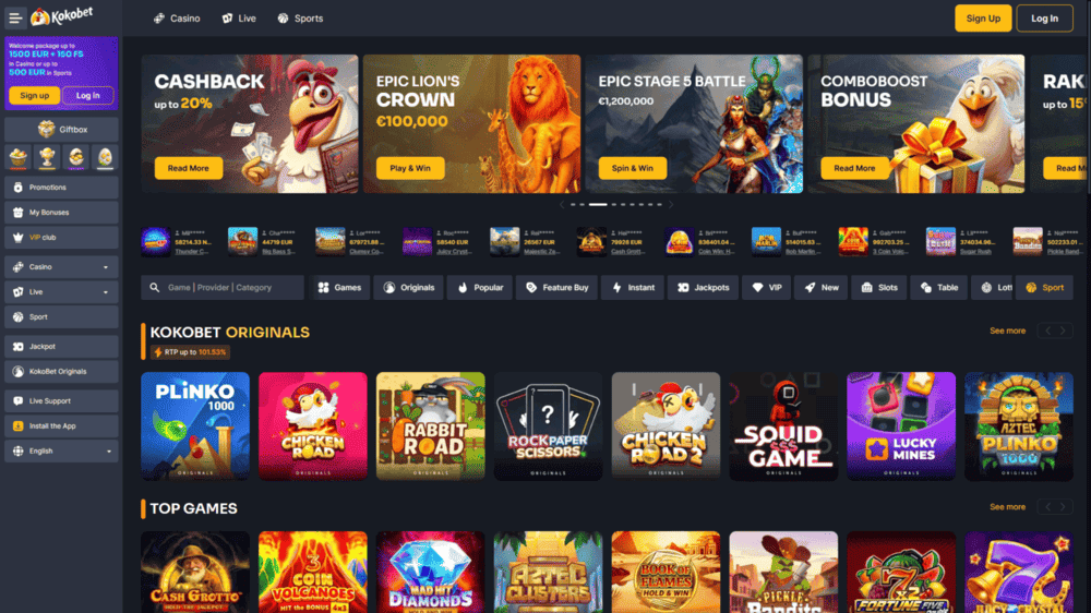 kokobet casino buitenland
